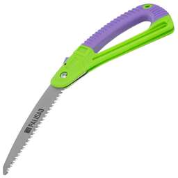 PALISAD Пила садовая складная,175 мм, пластиковая обрезиненная рукоятка, защитная кулиса, 60411