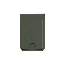 Magssory Geotag Magnetic Flip Wallet, совместимый с MagSafe и Find My, khaki (ACL003)
