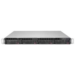 SUPERMICRO Корпус CSE-815TQC-R706CB 1U Standard SC815TQC Chassis, SAS3 BPN, w/ Redundant 750W