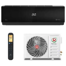 ROYAL CLIMA Сплит-система Attica Nero RC-AN35HN настенная, до 35м2, 12000 BTU, (комплект из 2-х коробок), черный