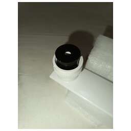 BRIMIX 562 Смеситель в ванную, длинный излив, шаровый, из высокопрочного пластика АБС, БЕЛЫЙ с дивертором м/к (8746161)