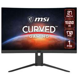 MSI Монитор 27" G27CQ4 E2 черный VA LED 16:9 HDMI матовая 250cd 178гр/178гр 2560x1440 170Hz FreeSync Premium DP 2K 4.73кг