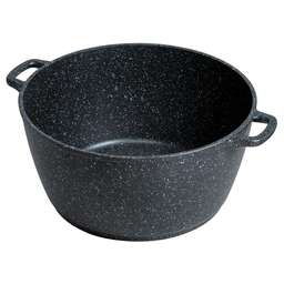 РОССИЯ Кастрюля 8л. 300/150 Гранит лит/руч. без кр, к301аг