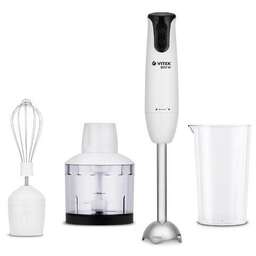VITEK Блендер VT-3412, погружной, белый/черный