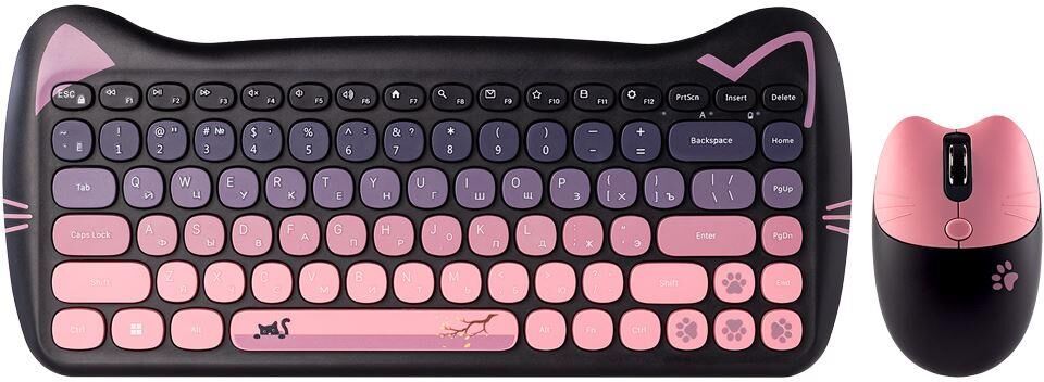 Мультимедийный набор SMARTBUY (SBC-668396AG-KT2) 668396 Kitty 2 черно-розовый