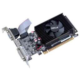 NINJA (SINOTEX) Видеокарта GT220 1GB DDR3 128bit DVI-D HDMI 1FAN LP RTL