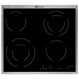 ELECTROLUX Электрическая варочная панель EHF6342XOK, Hi-Light, независимая, черный
