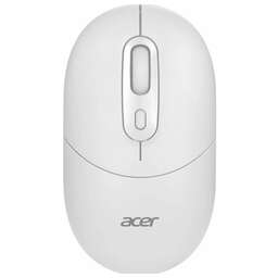 ACER Мышь OMR301 белый оптическая (1600dpi) беспроводная BT/Radio USB (4but) ZL.MCECC.01U