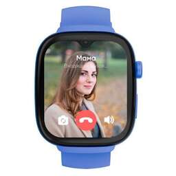 ELARI Смарт-часы KidGram Watch 4G, 1.92", синий/синий [kp-4g-k-blue]