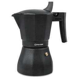 RONDELL Кофеварка гейзерн. Kafferro RDA-994 0.45л алюминий темно-серый