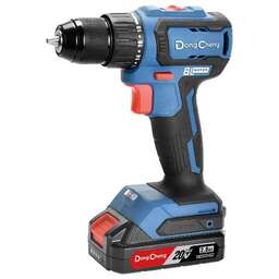DONGCHENG Дрель-шуруповерт DCJZ2040, 2Ач, с двумя аккумуляторами [dcjz2040(type am)]