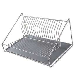 РЫЖИЙ КОТ Сушилка для посуды Bosito 39*24,5*18,5 см хром (103695)