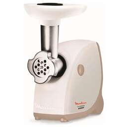 MOULINEX Мясорубка ME476132 2000Вт белый/бежевый