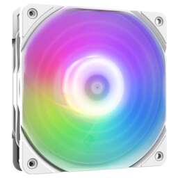 ZALMAN Вентилятор ZM-AF120R Reverse, 120мм, 4-pin, 1500об/мин, 24.3 дБ, ARGB, белый, Ret [zm-af120r argb white]