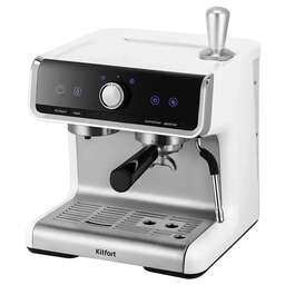 KITFORT Кофеварка рожковая КТ-7170 2900Вт серебристый/черный