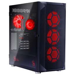 BLOODY ПК BD-PC RB65C2 MT Ryzen 5 7500F (3.7) 32Gb SSD1Tb RX 7700XT 12Gb Windows 11 Home 64 2.5Gigabit WiFi BT 650W черный (RUS) (2111350)