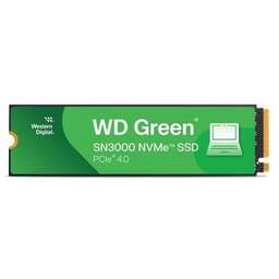 WD SSD накопитель Green SN3000 500ГБ, M.2 2280, PCIe 4.0 x4, NVMe, M.2 [ s500g4g0e]