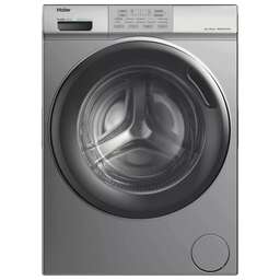 HAIER Стиральная машина узкая HW60-BP12919AS, с фронтальной загрузкой, 6кг, 1200об/мин, с паром, инверторная