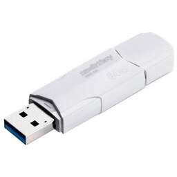 SMART BUY Smartbuy USB Drive 64GB CLUE White (SB64GBCLU-W3) UFD 3.0/3.1