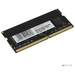 QUMO DDR4 SODIMM 8GB QUM4S-8G2400P16 PC4-19200, 2400MHz OEM/RTL