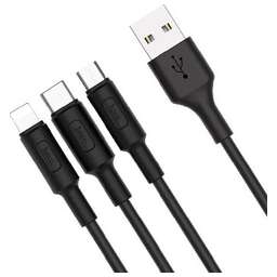 HOCO (6957531080145) X25 USB (m) - Type-C (m) 1.0m - черный