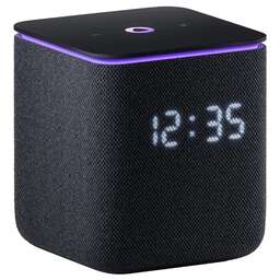 YANDEX Умная колонка Яндекс Станция Миди с Алисой, с Zigbee, 24Вт, черный/black