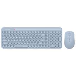 A4TECH Комплект (клавиатура+мышь) Fstyler FG3300 Air2, USB, беспроводной, синий