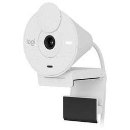 LOGITECH Web-камера HD Webcam Brio 300, белый/черный [960-001442]