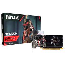 NINJA Видеокарта (Sinotex) R5 230 (120SP) 1GB GDDR3 64bit VGA DVI HDMI RTL (AKR523013F) (750533)