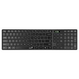 GENIUS Клавиатура беспроводная SlimStar 7250BT /шоколадные клавиши/двухрежимная/Bluetooth + 2.4 ГГц/2 батарейки ААА/черный (31320004408)