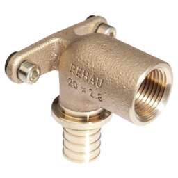 REHAU Угольник настенный ВР 16-1/2" RX+ длинный , бронза