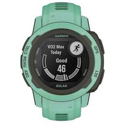 GARMIN Смарт-часы Instinct 2S Solar Tactical 20мм 1.3" AMOLED корп.черный/мятный рем.мятный (010-02564-02)