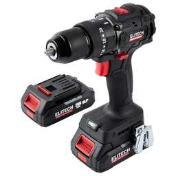 ELITECH Ударная дрель-шуруповерт CD 20ISL2 (E2201.041.01), 2Ач, с двумя аккумуляторами [205722]