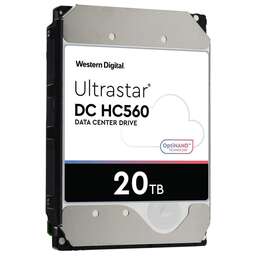 WD Жесткий диск SATA-III 20TB 0F38765 WUH722020BLE604 Server Ultrastar DC HC560 512E (7200rpm) 512Mb 3.5"