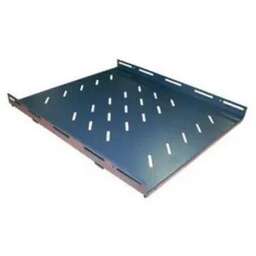 LANMASTER Полка стационарная TWT-CBB-S4-10/60 1U нагр.:60кг. 19" 710мм черный (упак.:1шт)