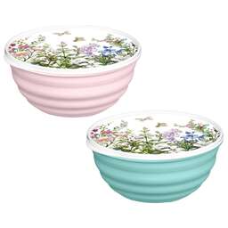 HOMVER Latina Цветущий луг 2,1л с крышкой с декором (микс) 223111790/00