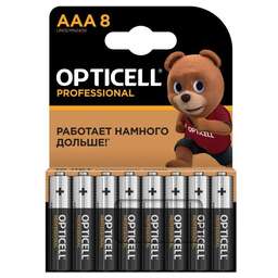 OPTICELL Батарея Professional AAA AAA (8шт) блистер