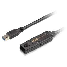 ATEN Кабель-удлинитель USB3.0 UE3310-AT-G, USB A (m) (прямой) - USB A(f) (прямой), 10м, черный
