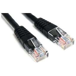 LANMASTER Патч-корд TWT-45-45-15-BK UTP RJ-45 вил.-вилка RJ-45 кат.5E 15м черный ПВХ (уп.:1шт)