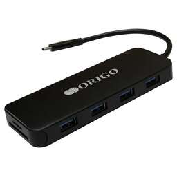 ORIGO Разветвитель USB 3.0 OU3390SNPD 4порт. черный (OU3390SNPD/B1)
