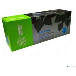 CACTUS CS-CE741A Картридж лазерный голубой (7300стр.) для HP CLJ CP5220/CP5221