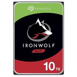 SEAGATE Жесткий диск Ironwolf ST10000VN0008, 10ТБ, HDD, SATA III, 3.5"