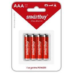 SMARTBUY (SBBA-3A04B) LR03-4BL