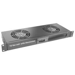 LANMASTER Блок вентиляторов (TWT-CBB-FANB2-RACK-T) 2 вент. (упак.:1шт)