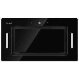 WEISSGAUFF Встраиваемая вытяжка Aura 1350, управление сенсорное, черный [432274]