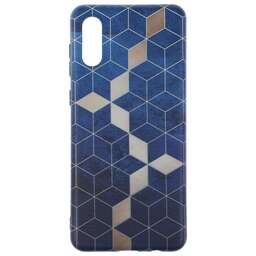 GRESSO Чехол (клип-кейс) для Samsung Galaxy A02 Meridian синий (GR17AAAE8920)