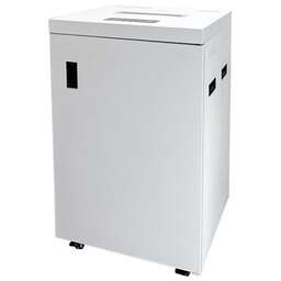 OFFICE KIT Шредер S1050TS 0,8x2 белый (секр.P-7) фрагменты 7лист. 105лтр. скобы пл.карты CD