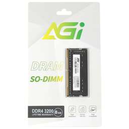 AGI Модуль памяти DDR4 3200MHz 8GB SDDIMM -Single tray