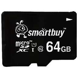 SMARTBUY (SB64GBSDCL10-00) MicroSDXC 64GB Class10 UHS-1