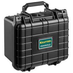 KRAFTOOL PANZER-10, 270 х 240 х 170 мм, (10″), IP55, ударопрочный пластиковый ящик (38251-10)
